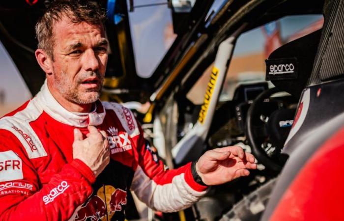 Sébastien Loeb wins the 3rd stage of the Rallye du Maroc, his first success aboard the Dacia Sandrider