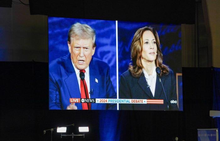 Two polls put Kamala Harris ahead of Donald Trump, but the vote remains close