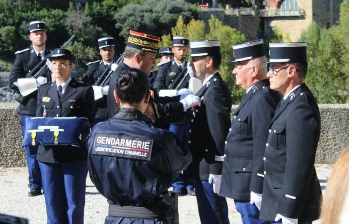 GARD The boss of the Gard gendarmes and that of the Nîmes Research Section officially installed