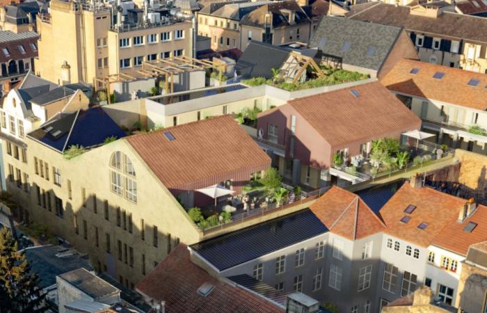 114 high-end housing units will be built on rue Serpenoise in Metz: discover them in pictures