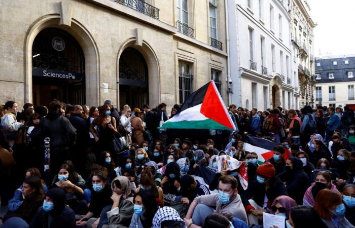 Police intervene in front of Sciences Po Paris to dislodge pro-Palestinian demonstrators