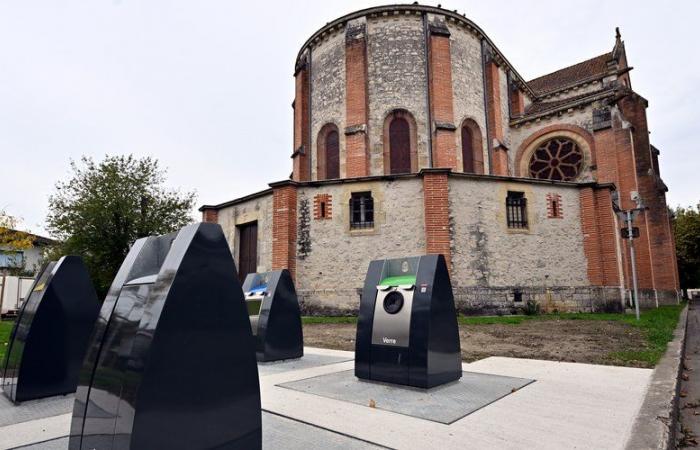 “It has nothing to do with a lack of respect for the church”: the mayor of Passage-d’Agen gives his opinion on the installation of trash cans near the holy site