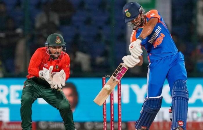 WATCH: Nitish Reddy celebrates in ice-cool fashion after hitting maiden fifty for India in 2nd T20I vs Bangladesh