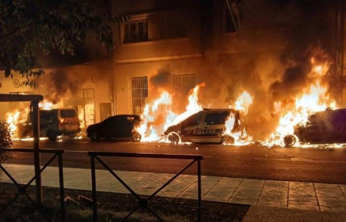 Chain reactions after the arson at the Cavaillon police station