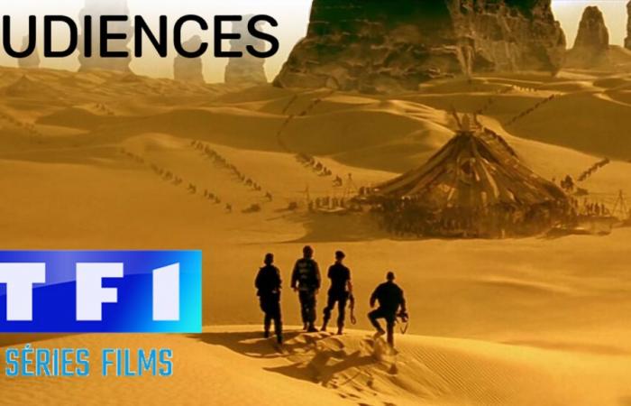 What audience for the Stargate film on TF1 Séries Films?