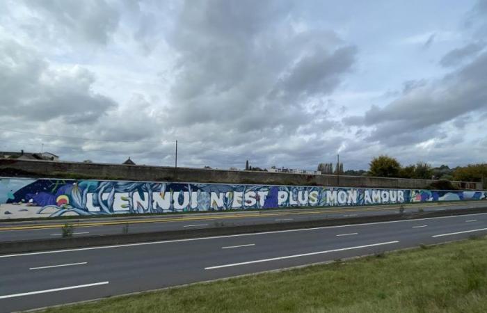 The longest fresco in the Ardennes is completed, along the Charleville-Mézières ring road