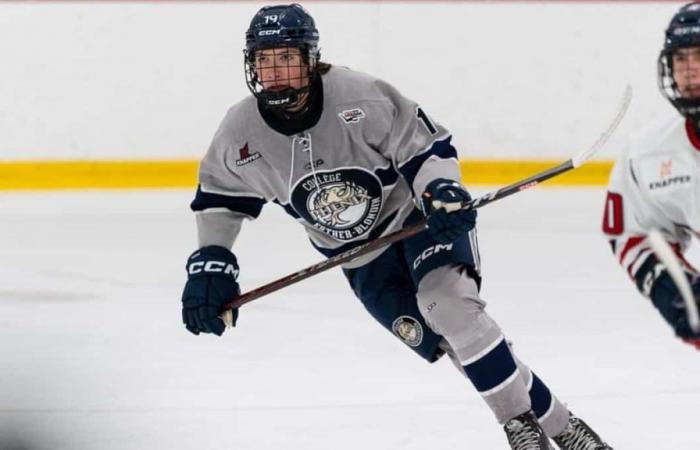 The best 15-year-old player in Quebec hesitates between the QMJHL and the NCAA