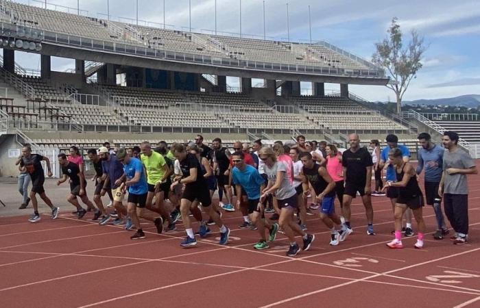 Officers from the department train for the Nice-Cannes Marathon: “We are on chairs all day long”