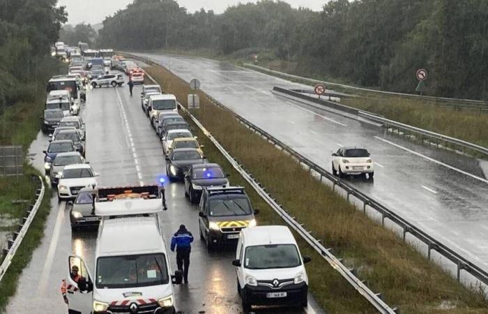 IN PICTURES. Roads cut, children evacuated… The Pays de Retz under water with the Kirk depression