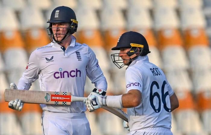 1st Test: Crawley, Root lead fight back as England trail by 460 runs against Pakistan