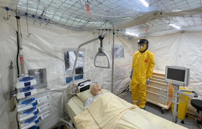 Ebola, Marburg virus… An ultra-secure container unique in France in the face of epidemic risks