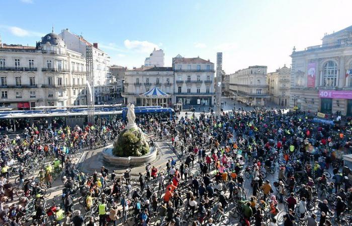 “All by bike” for the seventh time in the streets of Montpellier, this Sunday, October 13