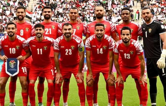 The date of the Jordan and South Korea match and the broadcast channels in the 2026 World Cup qualifiers