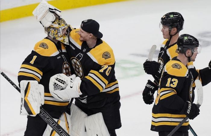 The Canadian drops the flag 6-4 against the Bruins