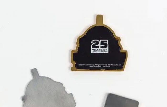 [LEGO] A magnet to celebrate the 25th anniversary of the range • News Derivative products • Star Wars Universe