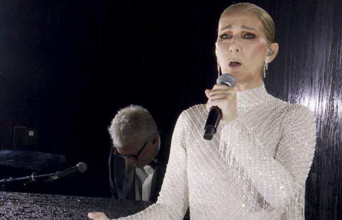 Celine Dion’s Ode to Olympic Love on the platforms