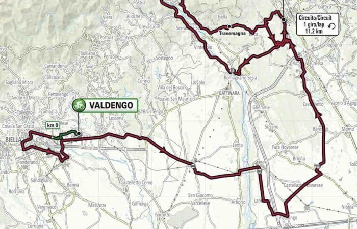 Tour of Piedmont 2024: Detailed route