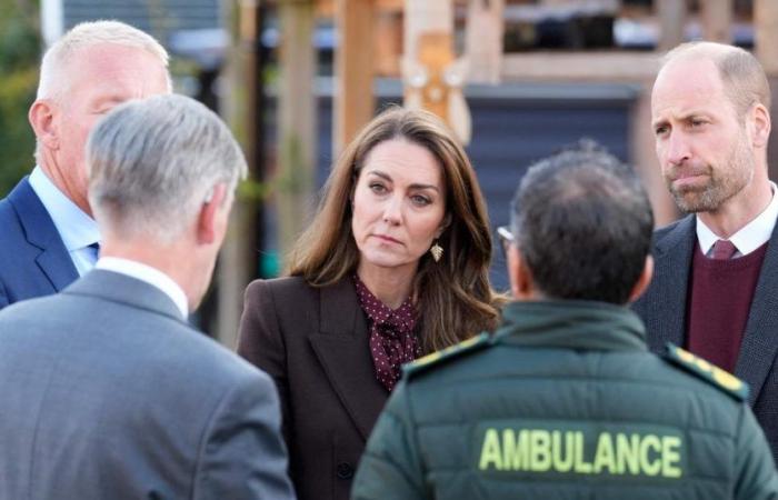 Kate and William’s first public visit since finishing chemotherapy