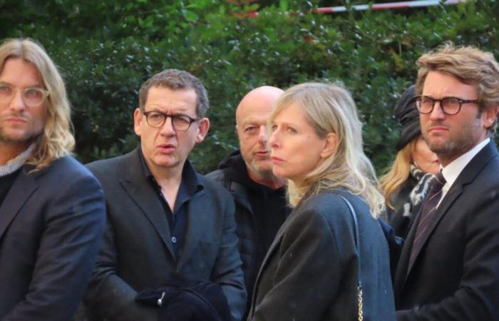 IN PICTURES. Jean-Paul Rouve, Karine Viard… An anthology of actors at the funeral of Michel Blanc in Paris