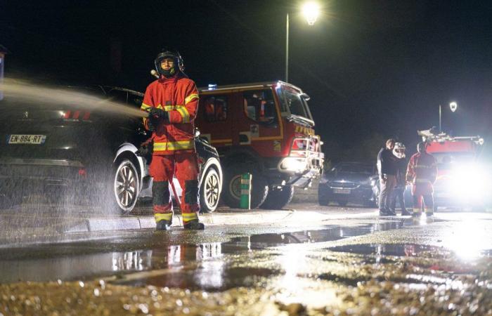 Flooded roads, submerged cars… A look back at the passage of the Kirk storm in the Oise