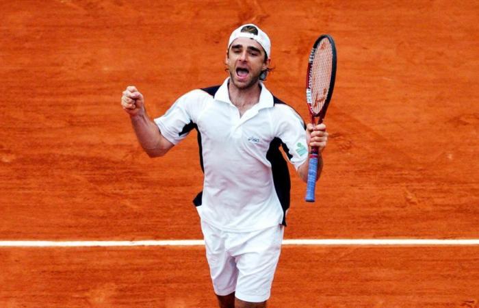 the pride of Olivier Mutis, the only Frenchman to have beaten Rafael Nadal on clay