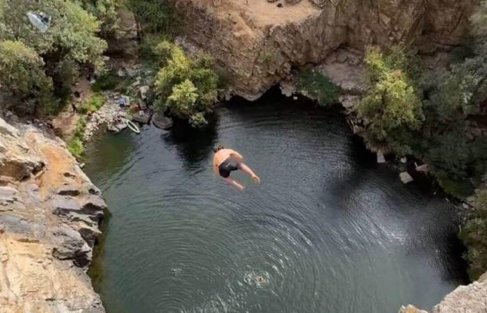 VIDEO. The incredible “death dive” of a Frenchman, new world record holder for false flat