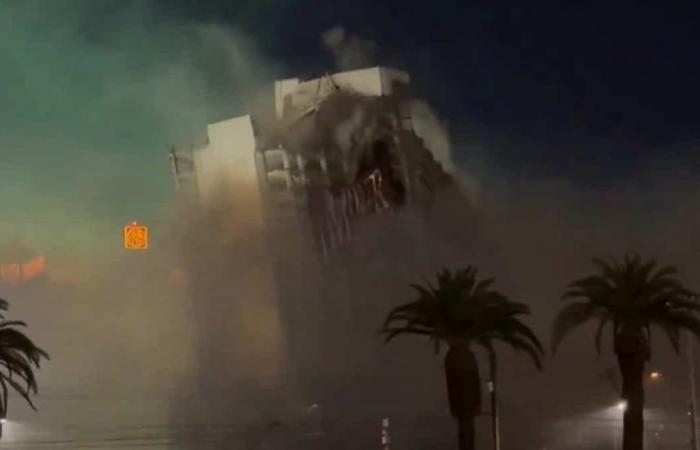 ON VIDEO | Las Vegas casino destroyed in massive implosion