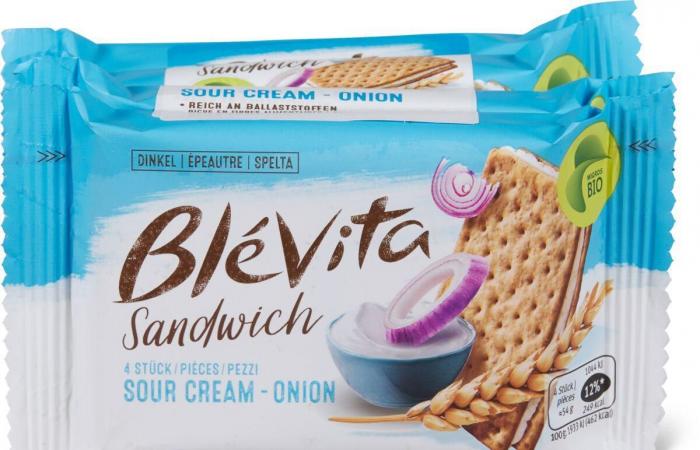 Migros recalls BléVita Bio Sour Cream & Onion sandwiches