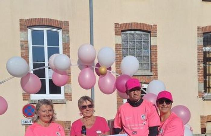 €1,310 collected after the pink march