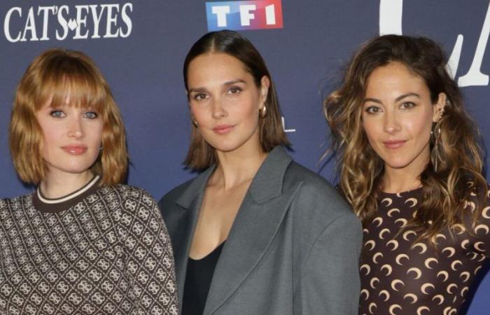 Camille Lou, Constance Labbé and Claire Romain accomplices with other personalities at the preview of Cat’s Eyes, the new TF1 series (PHOTOS)