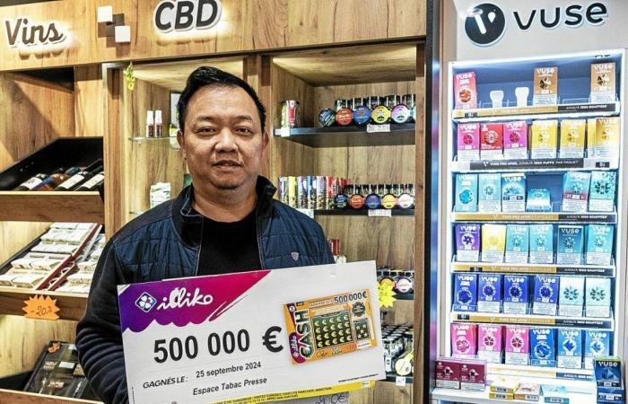 Jackpot of €500,000 in Brest: how the winner thanked the tobacco shop where he bought his scratch game