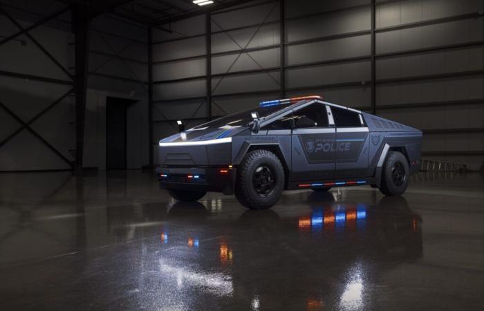 Tesla Cybertruck Joins Irvine Police DARE Program Fleet