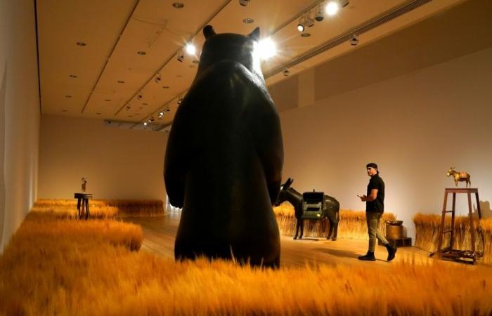 Animals by French sculptor Lalanne sold for $59 million in New York