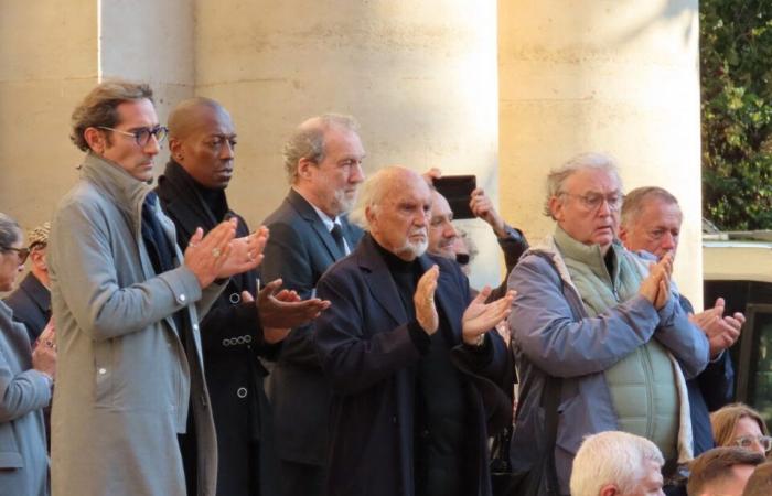 IN PICTURES. Jean-Paul Rouve, Karine Viard… An anthology of actors at the funeral of Michel Blanc in Paris