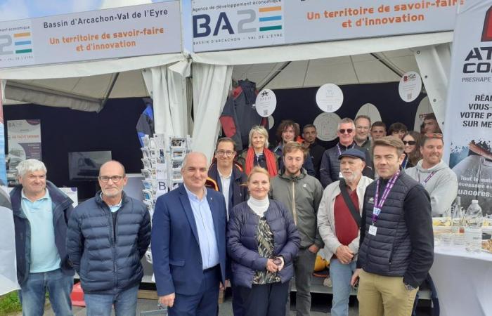 Boating in the Arcachon basin was in force at the Grand Pavois in La Rochelle