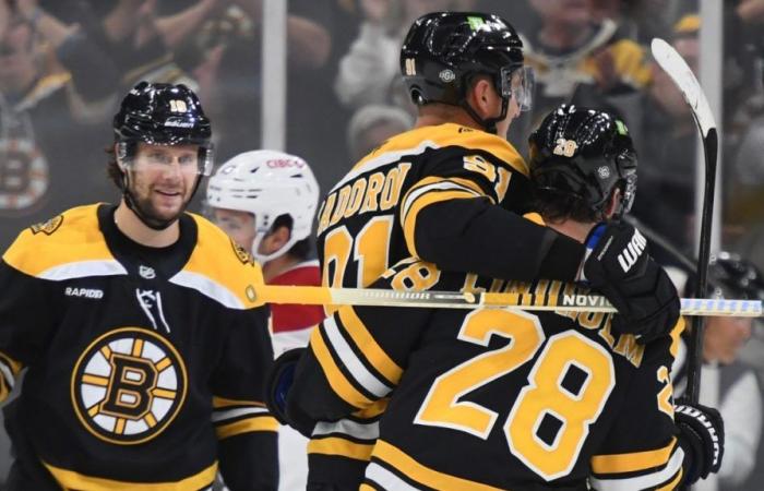 NHL: The Montreal Canadiens face the Boston Bruins