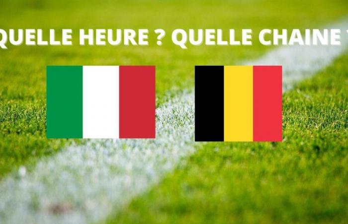 Italy – Belgium broadcast: at what time and on which channel to watch the match live this Thursday?