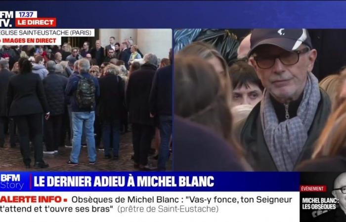 Thierry Lhermitte supported by his wife, rare appearance with Hélène whose face is not unknown