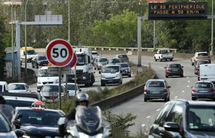 On the Paris ring road, the general increase to 50 kilometers per hour