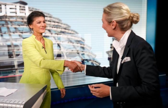 Weidel-Wagenknecht TV duel: The AfD taboo is becoming fragile