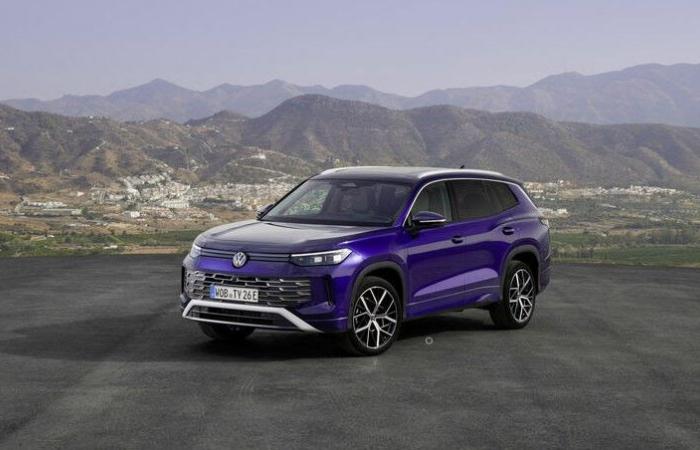 Volkswagen Tayron debuts in Europe as an SUV with eHybrid versions up to 200kW