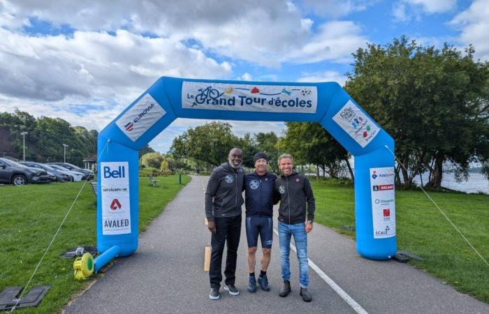 Luc Poirier wants to cycle across Canada for a good cause