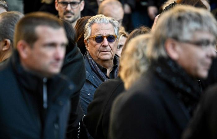 Fans and personalities gathered for a farewell to actor Michel Blanc