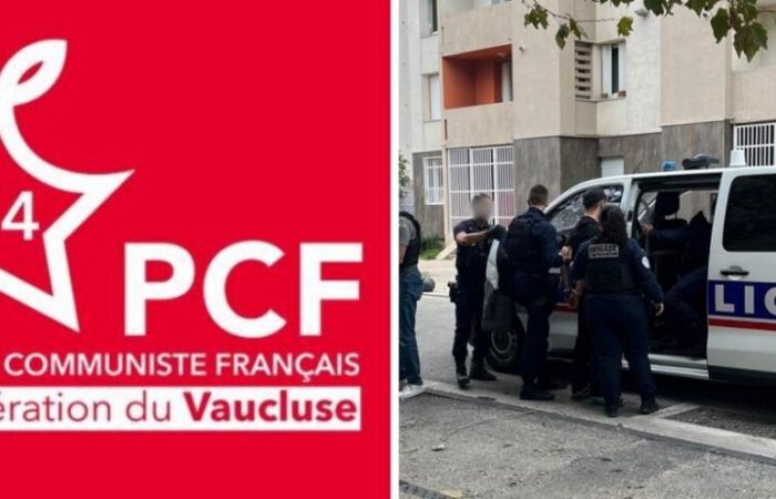 The Vaucluse Communist Party supports the Cavaillon police officers