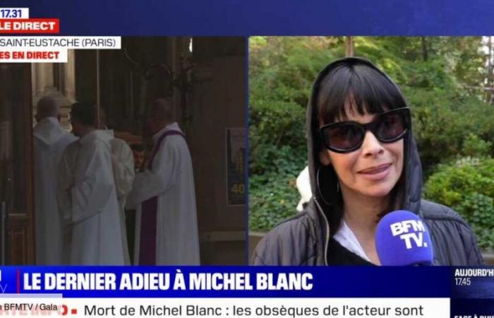 Mathilda May with tears in her eyes after the funeral of Michel Blanc: “Without him, I don’t know…”