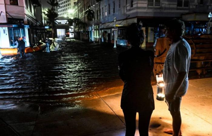 Hurricane Milton made landfall in Florida, 2.5 million homes without electricity and already flooding – Libération