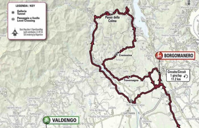 Tour of Piedmont 2024: Detailed route