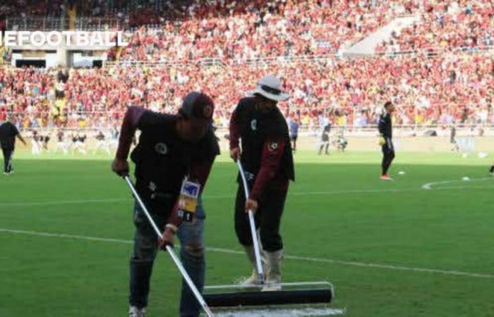 The Venezuela – Argentina was postponed due to the conditions of the playing field