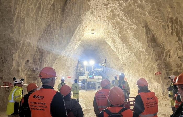 80m below ground, a gypsum quarry in Val-d’Oise open to the public