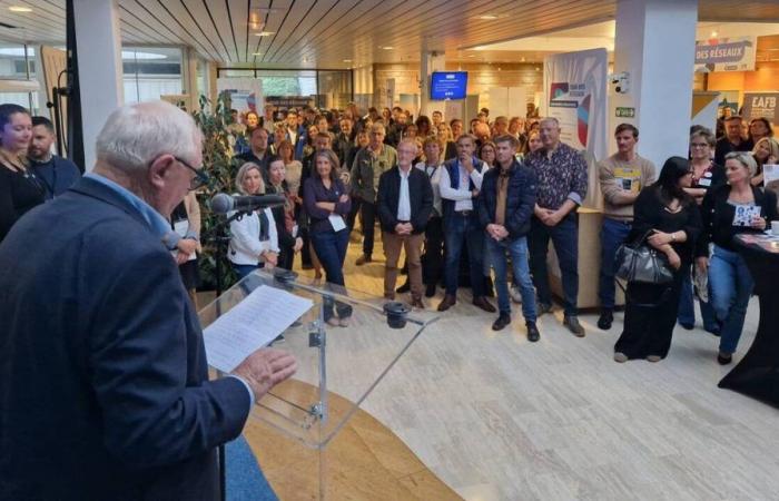 Three hundred entrepreneurs gathered at the Quai des Réseaux in Quimper